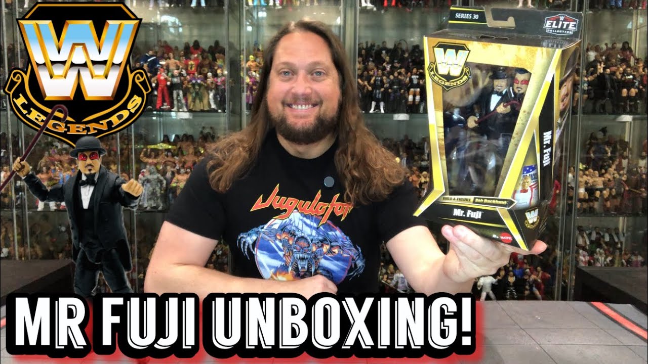 Mr Fuji WWE Legends Series 30 Unboxing & Review!