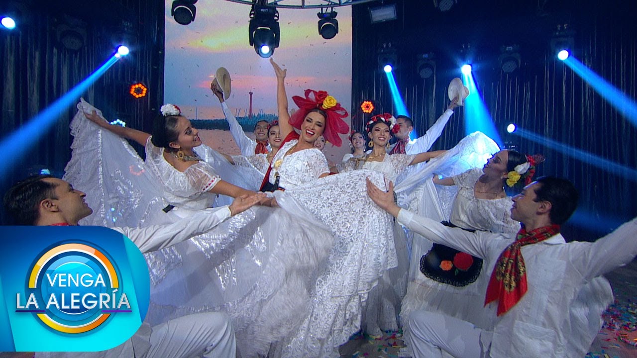 Laura preparó un número para honrar la cultura mexicana en esta final. | Venga La Alegría