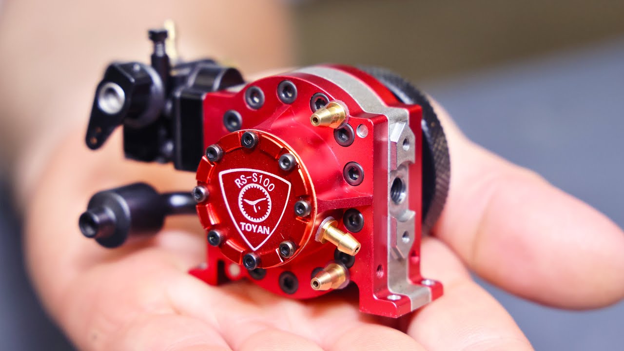 Worlds Smallest Rotary Engine (30,000 RPM)