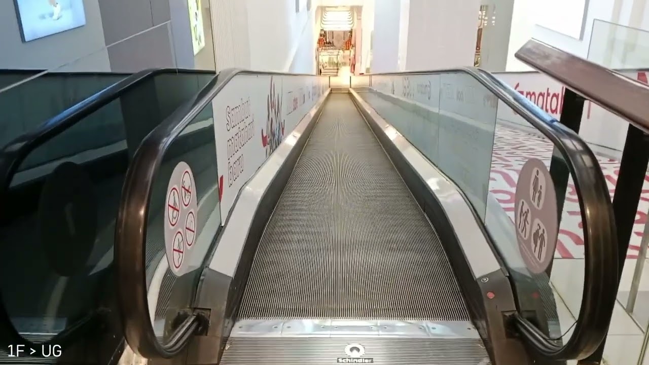 Schindler Moving Walks / Travelators - Matahari Department Store Tangcity Mall, Tangerang, Banten