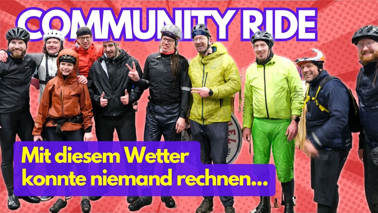 ORTLIEB X GRAVEL CLUB Community Ride Düsseldorf - kalt aber herzlich