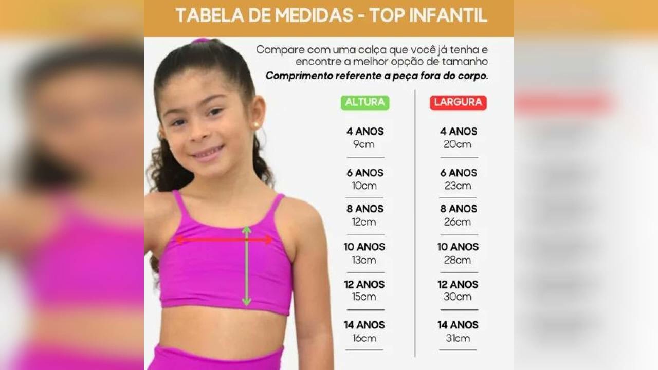 Review: Roupa De Treino Infantil Calça E Top De Lycra Ginastica Kids