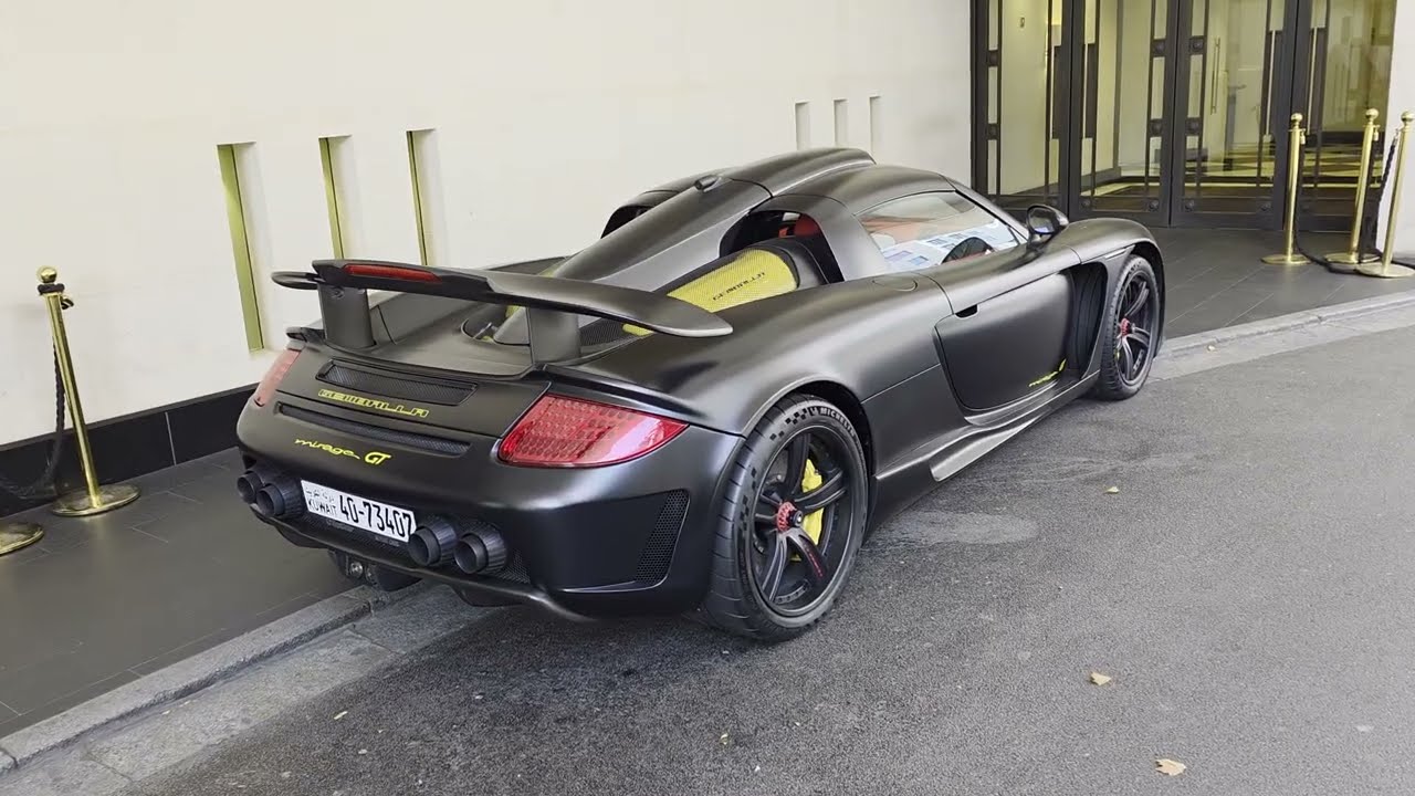 Gemballa Mirage GT Black Edition In London