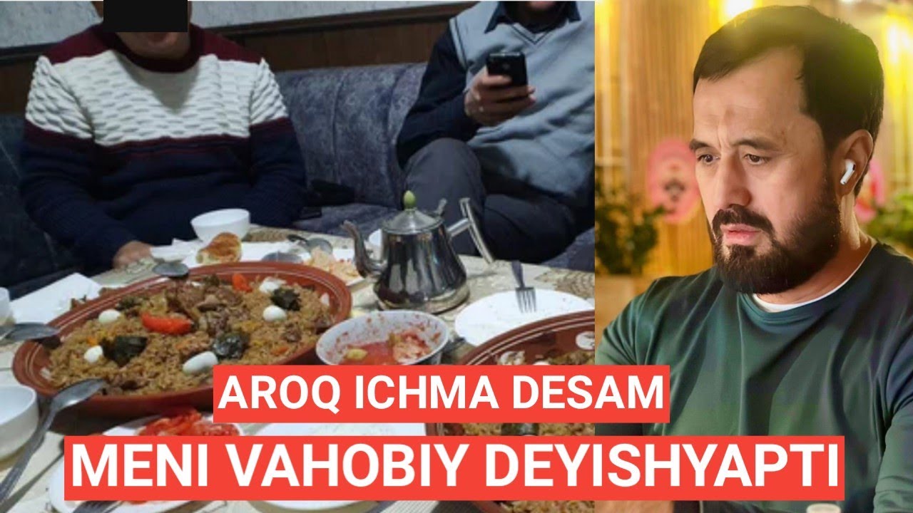 "AROQ ICHMA DESAM, MENI VAHOBIY DEYISHYAPTI /ABROR MUXTOR ALIY