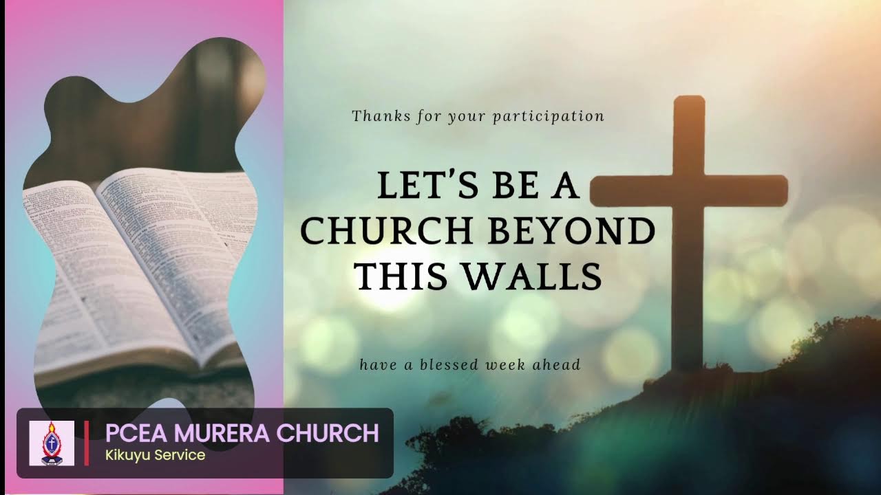 Sunday 15th March 2026 Kikuyu Service
