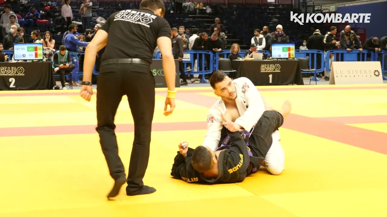 Eliott Sarthou vs Mostef Elfadl / Open de Paris CFJJB 2022