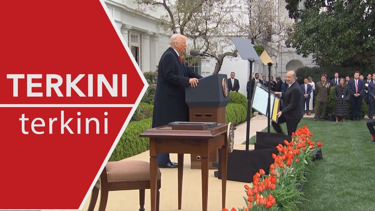 [TERKINI] Trump umum tarif global 10 peratus selepas keputusan mahkamah