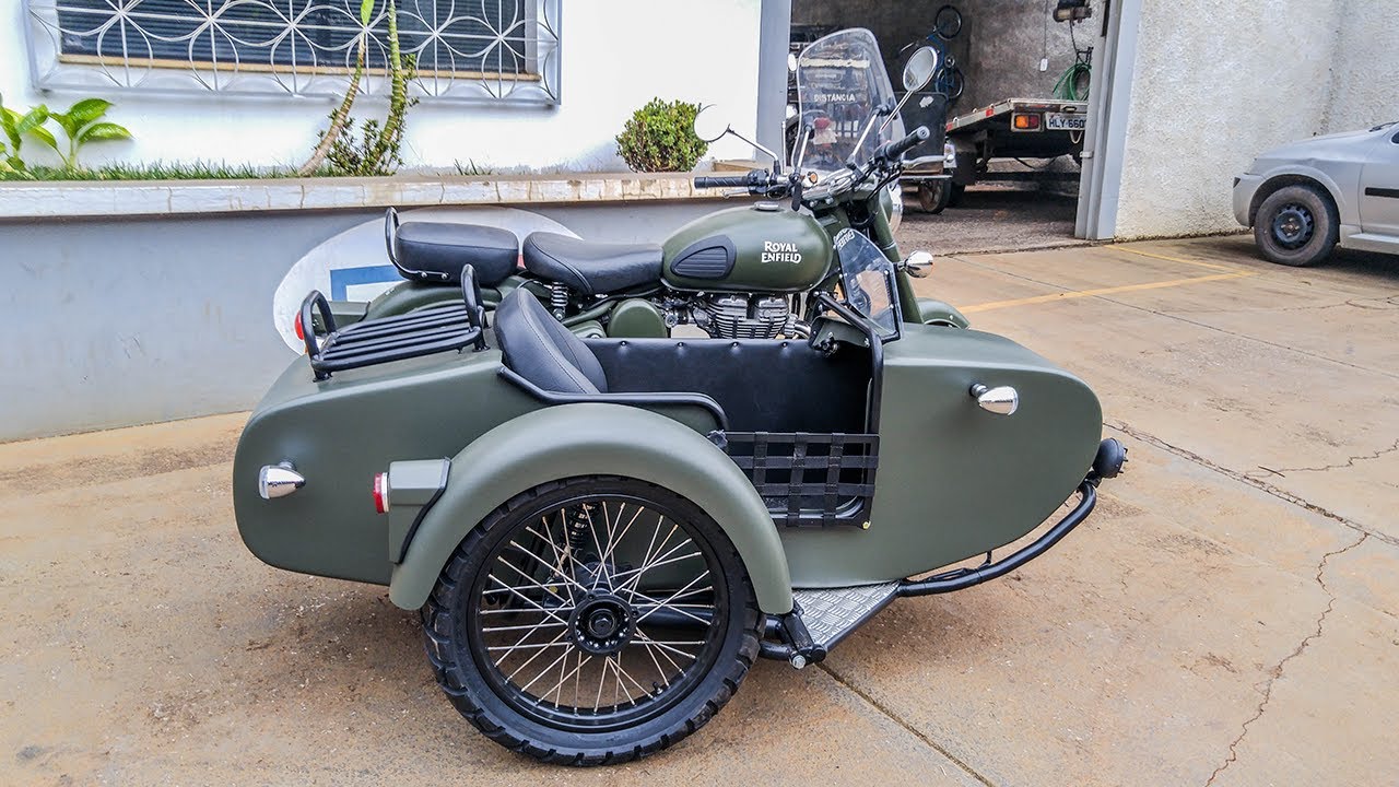 COMO acoplar o SIDECAR M-72 na ROYAL ELFIELD CLASSIC 500