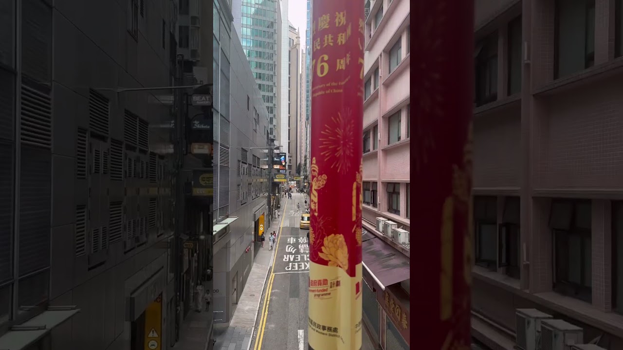홍콩 Hong Kong Mid-level escalators #홍콩 #Mid-level