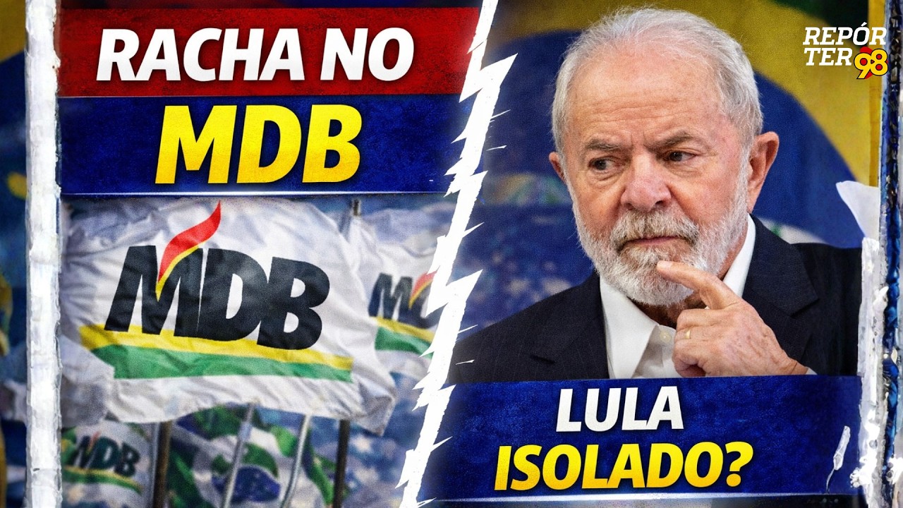 Racha no MDB: diretórios pedem neutralidade do partido na eleição de Lula e RN segue na base