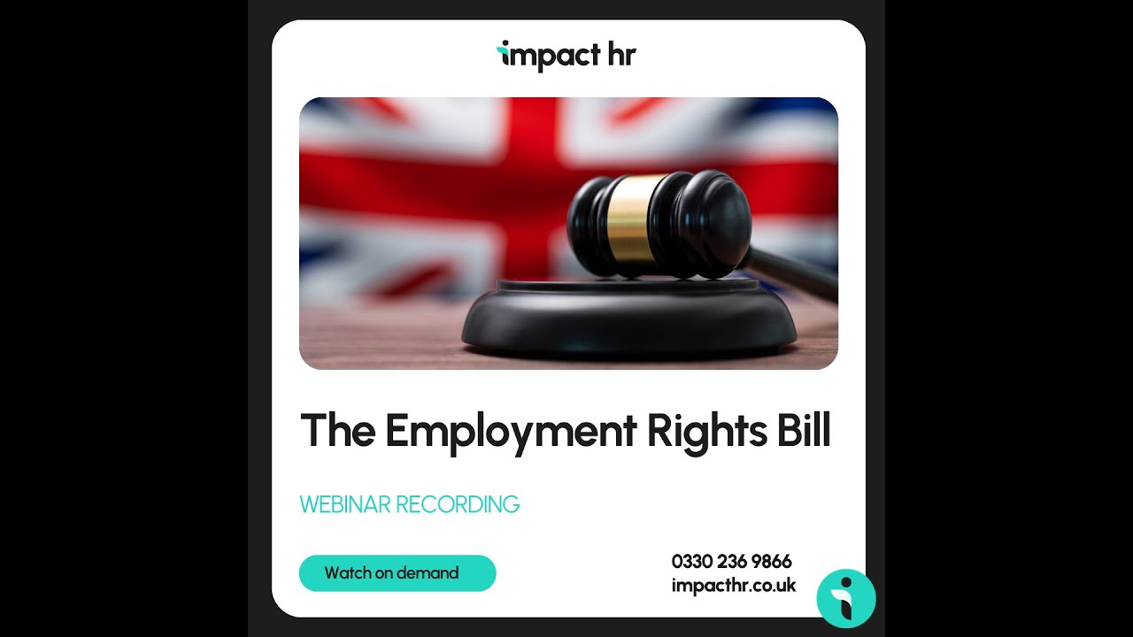 The Employment Rights Bill 2025  What every SME needs to know