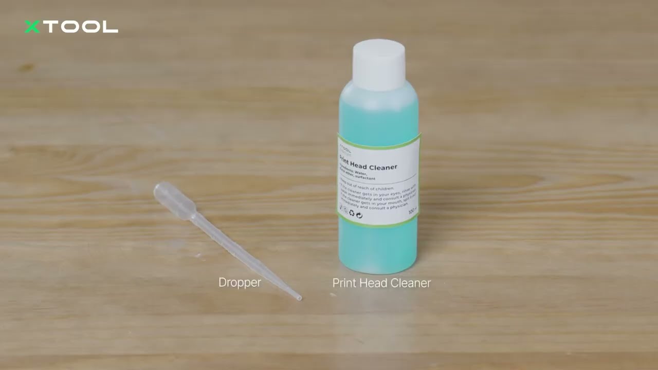 Print Head Cleaning Guide -  Deep Soaking for xTool DTF Apparel Printer