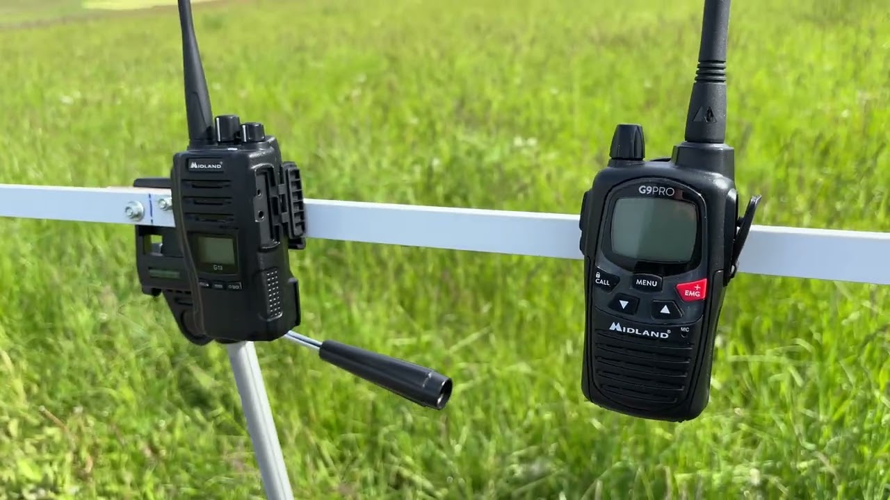 PMR Midland G13 a Midland G9pro