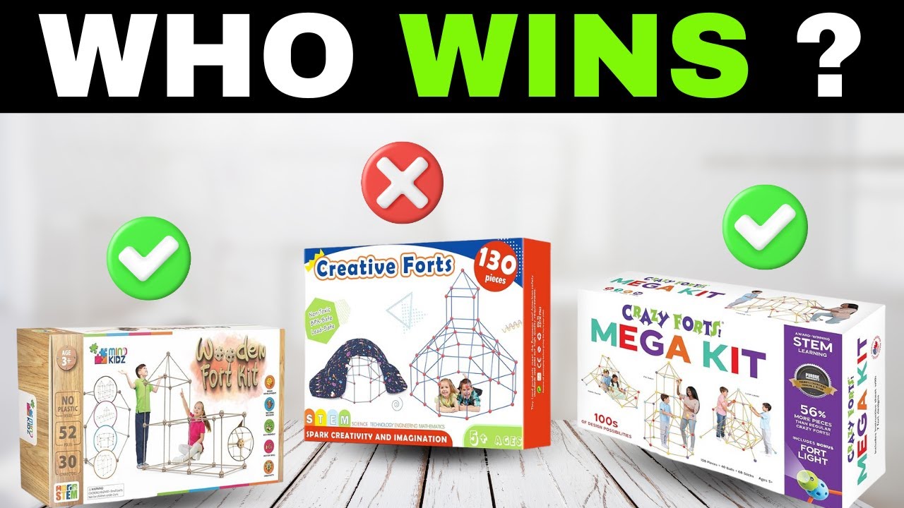 ✅ 7 Best Fort Building Kits for Kids [2026] 🧠 STEM Approved to Make Kids Smarter 🏗️