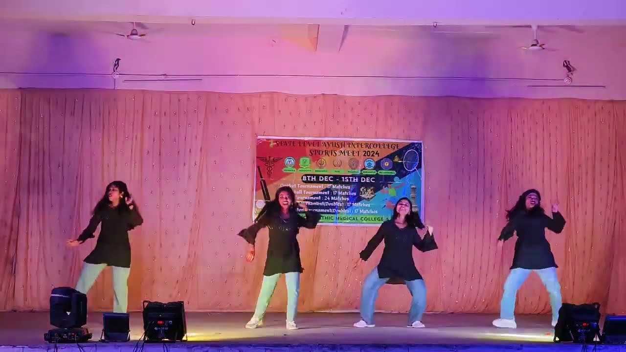 Tollywood Dance | Closing Ceremony | 1st state level Ayush intercollege sports meet 2024-25