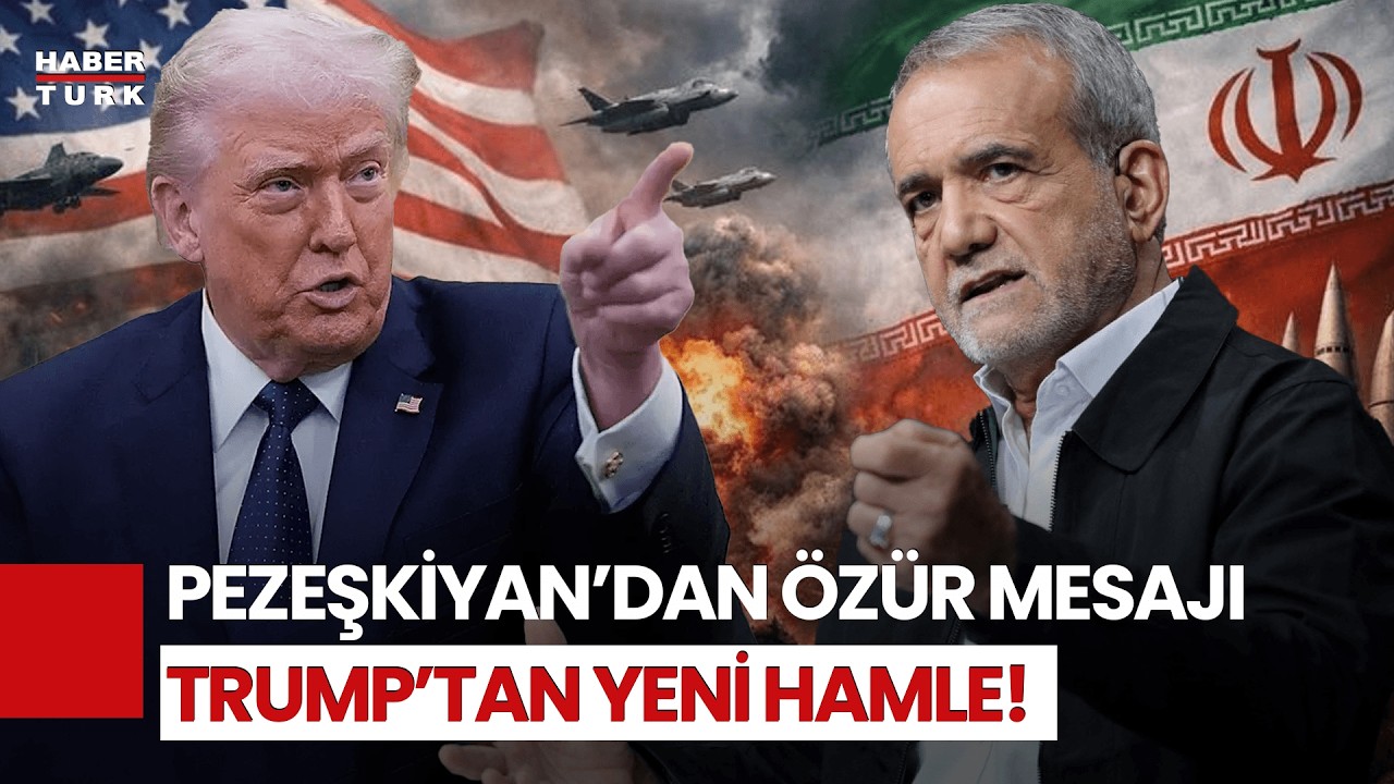Pezeşkiyan’dan Komşulara Mesaj! Trump: “İran Teslim Oldu”