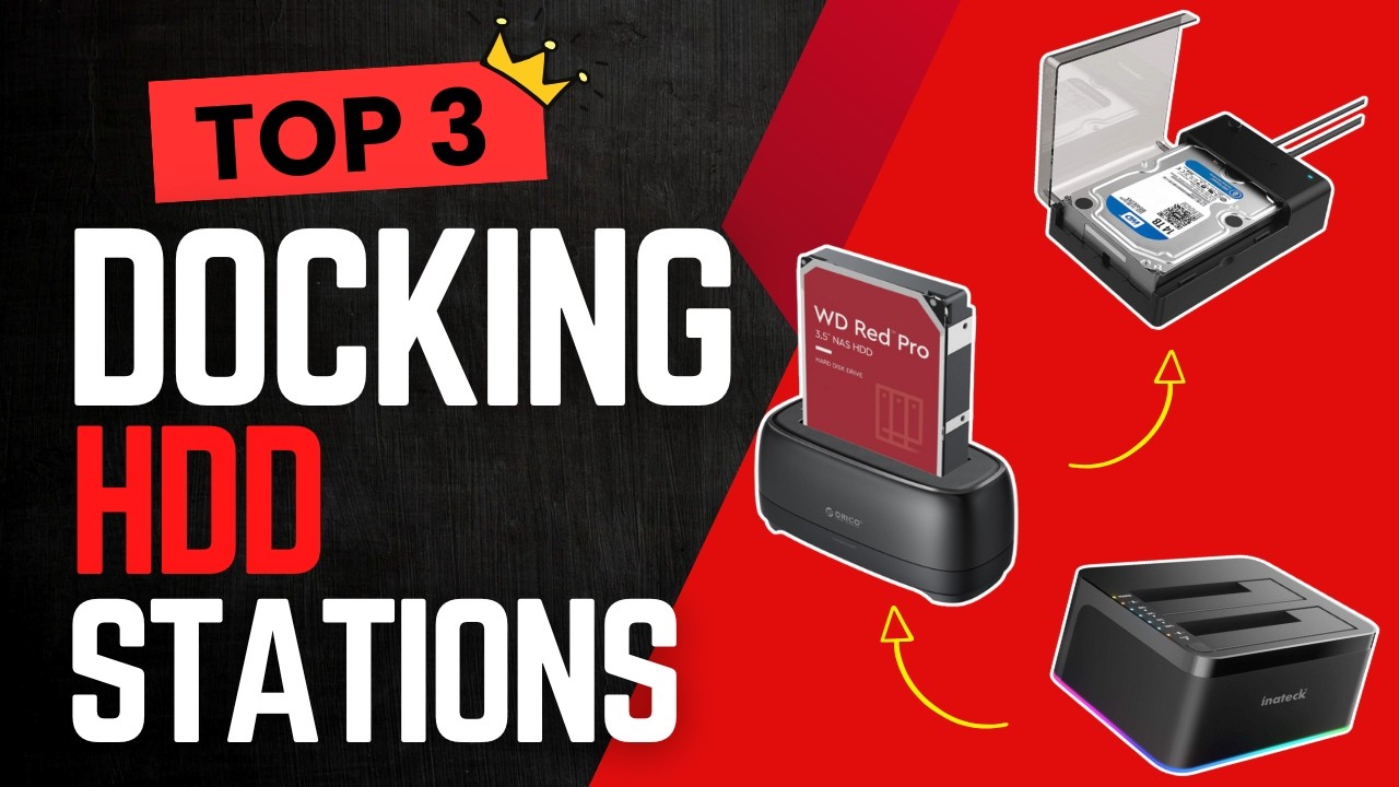 Best Hard Drive Docking Stations 💡 Top 3 Picks for 2025