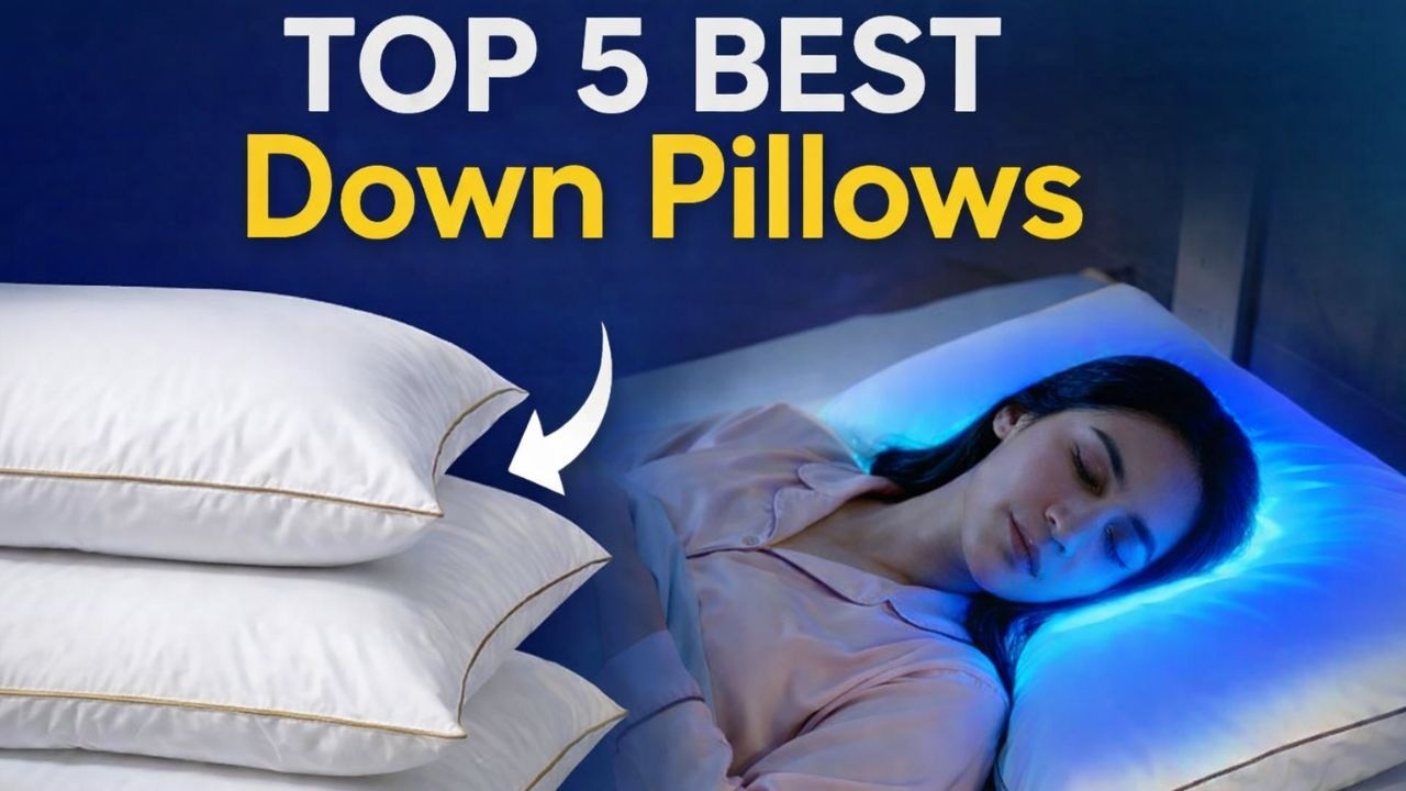 Top 5 Best Down Pillows 2026 🛏️ | Luxury Hotel Quality & Ultimate Comfort Guide