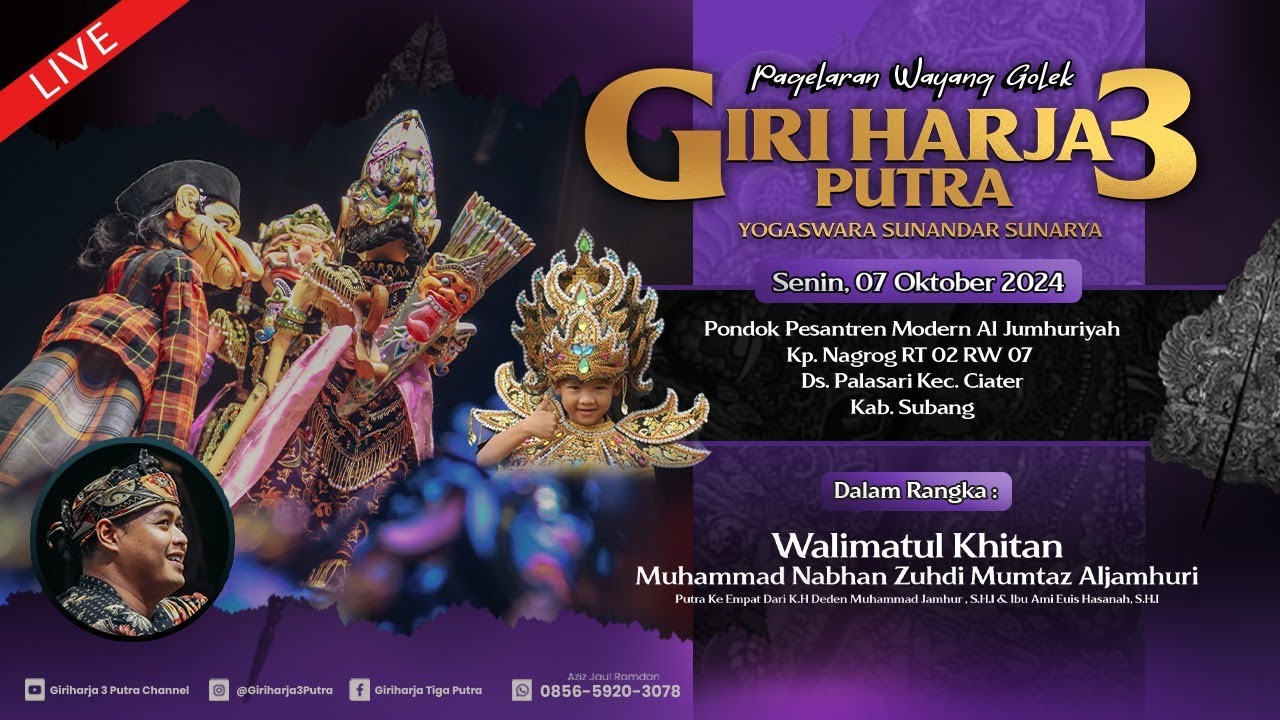 🔴LIVE LAKON : CEPOT KEMBAR || GIRIHARJA 3 PUTRA - YOGASWARA SUNANDAR | 07/10/24 #gh3p