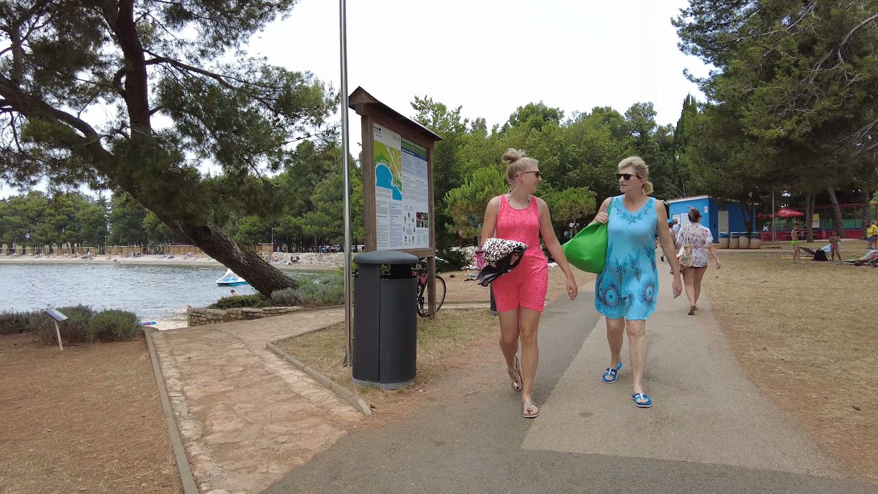 Beach Novigrad Croatia 4K