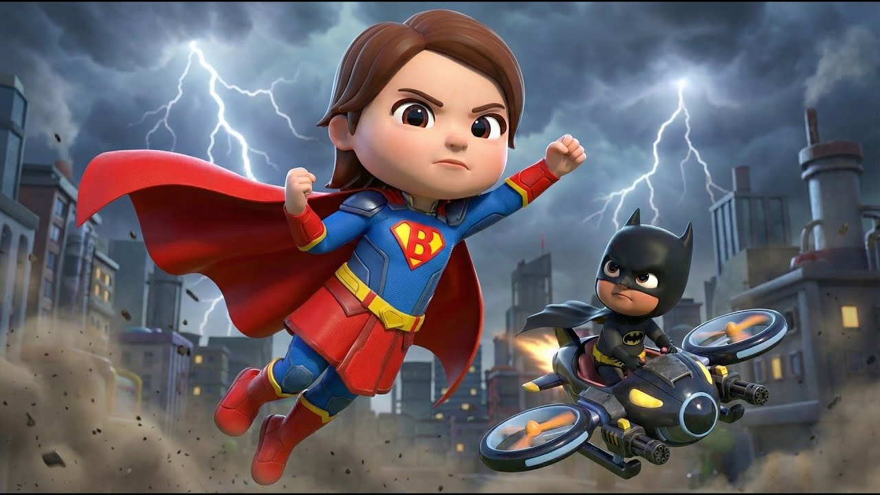 Bat JJ & Super Yoyo’s Musical Instrument Show! 🎸🎹 Fun Performance Day | Funny Animation