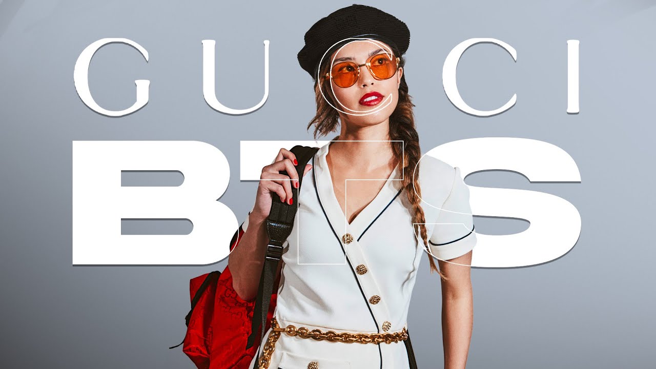 MODELING IN A GUCCI SHOOT FOR 100 THIEVES! (BTS Vlog)