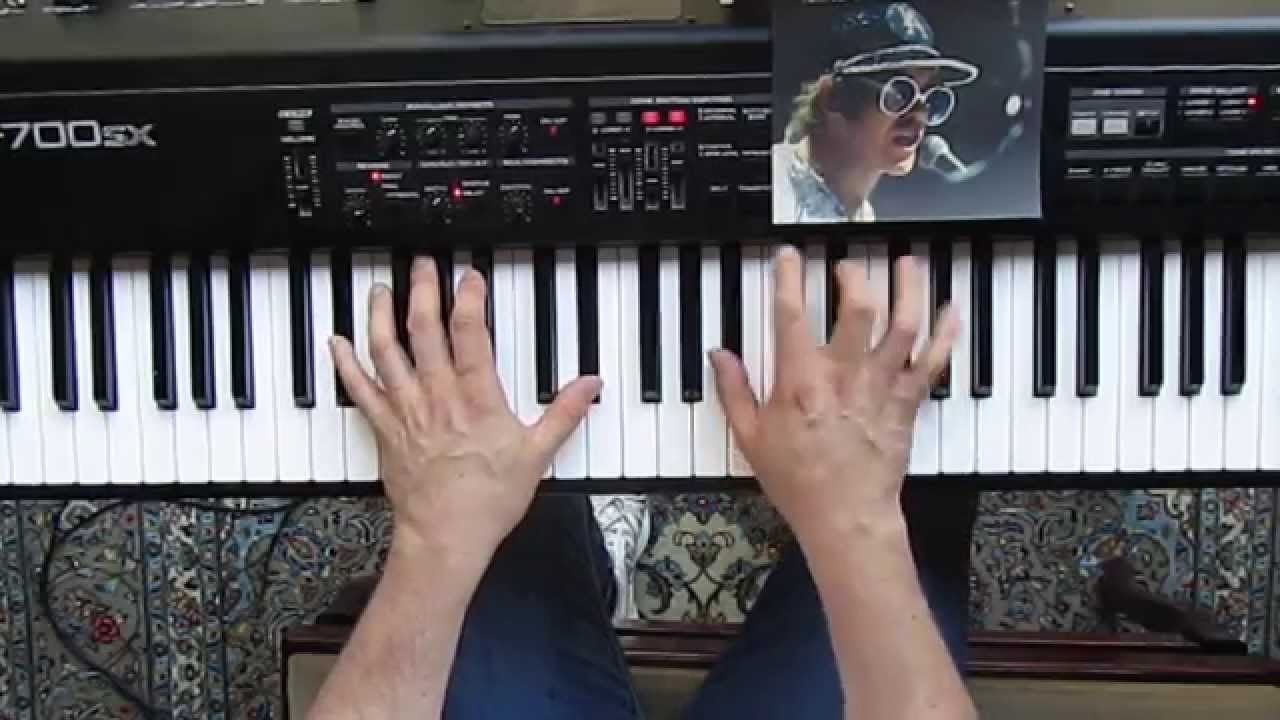 Elton John - Your Song (Cover on Piano)