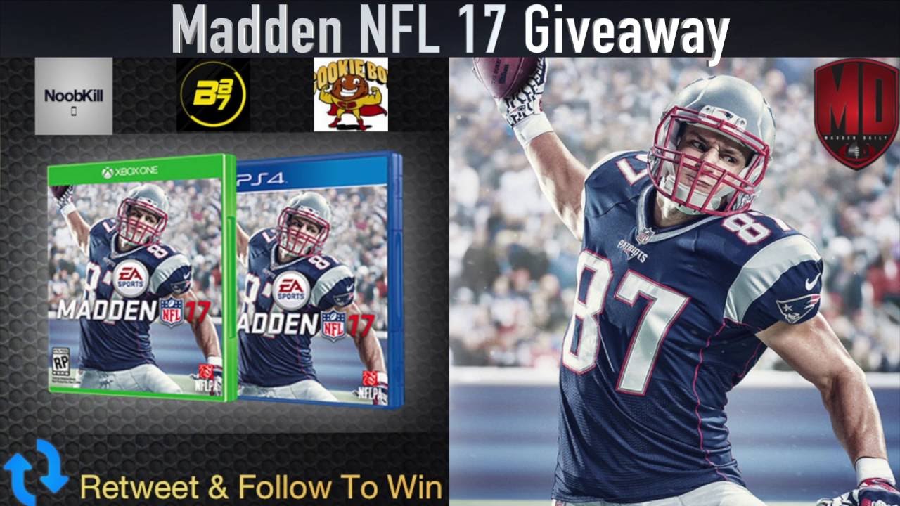 MADDEN NFL 17 GIVEAWAY!