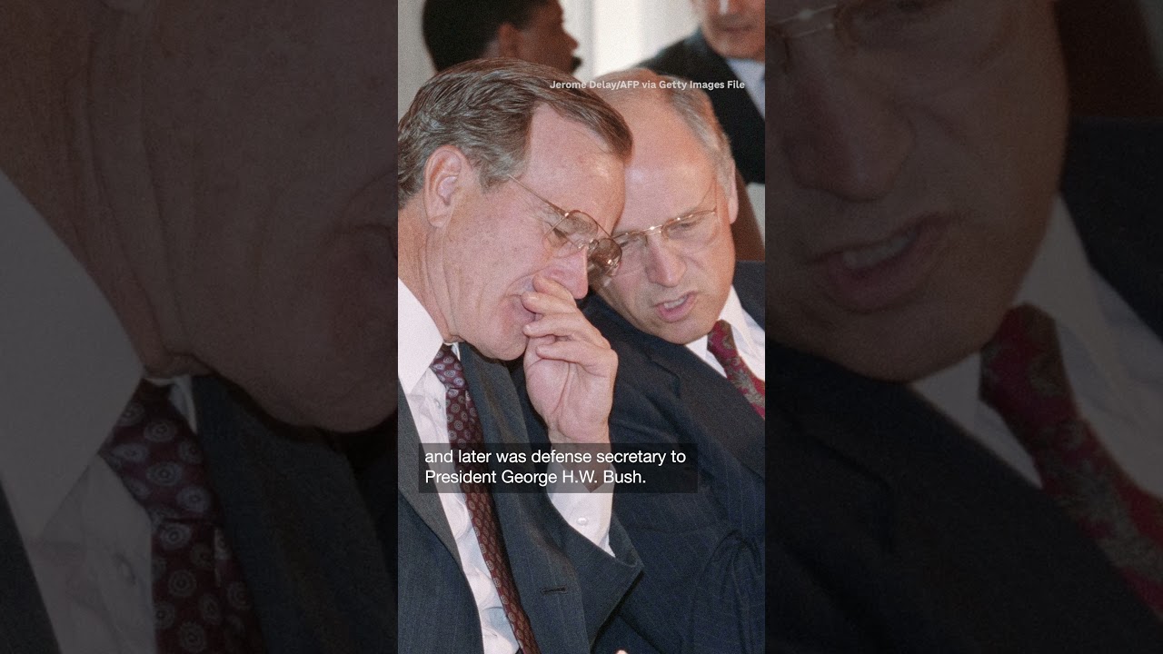 Former Vice President Dick Cheney has died. He was 84.