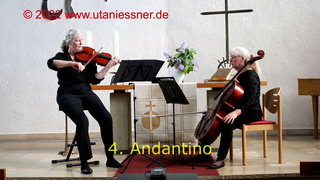 Witold Lutoslawski Bucolics ( Bukoliki ) Duo für Viola und Cello Uta Nießner Polly Lohrer ViolaCello
