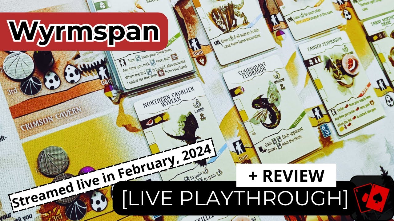 Playthrough (Live) | Wyrmspan