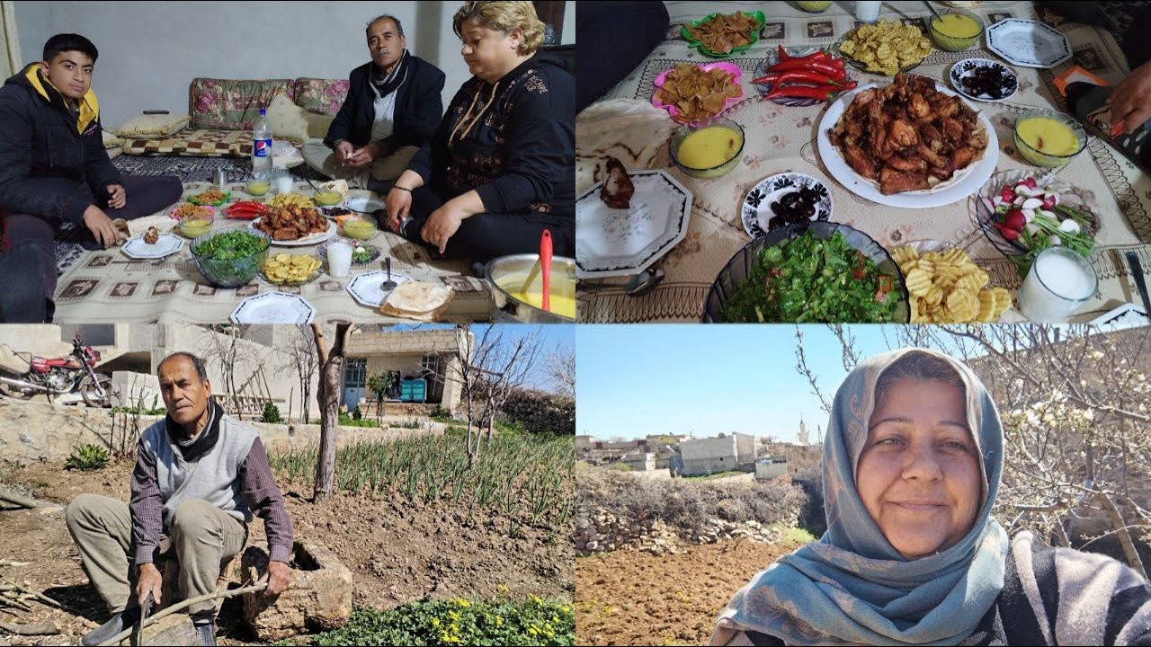 اجواء الضيعة اول يوم رمضان تابعوناللاخير