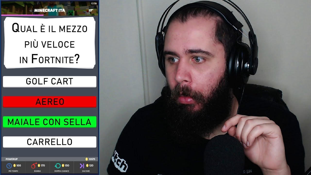 QUIZ BELLI SU MINECRAFT & FORTNITE