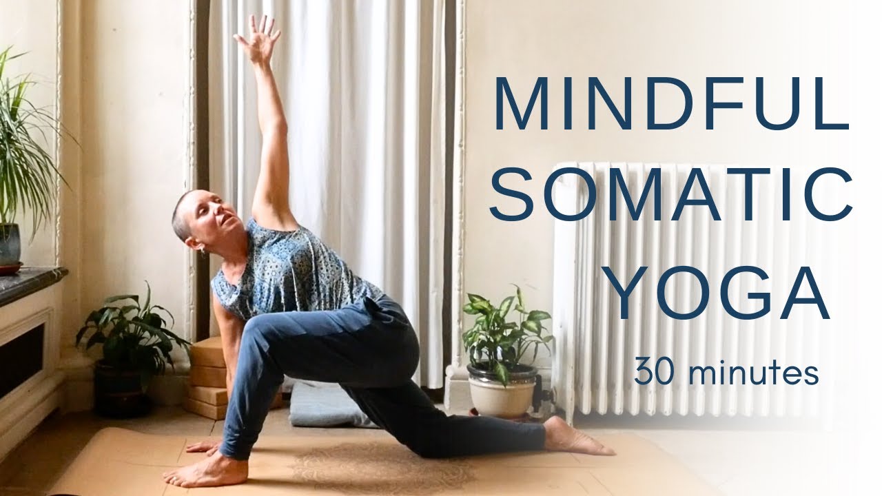 30-Min Mindful Somatic Yoga Flow | Calm the Nervous System & Restore Balance