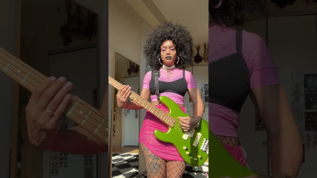 Muse - Supermassive Black Hole [April Kae Bass Cover] #muse #supermassiveblackhole #fashion