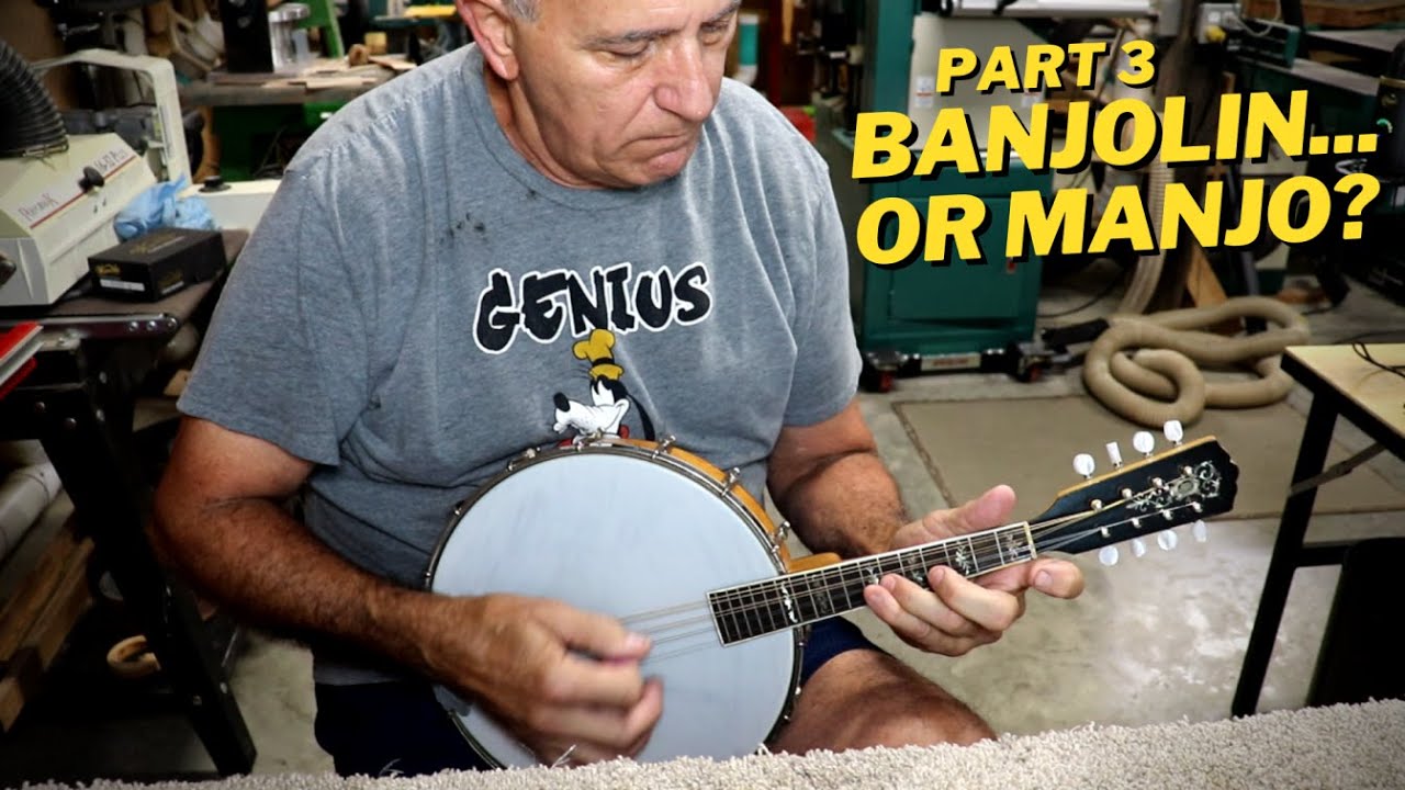 594 RSW A Banjolin Repair - All Screwed Up - Part 3