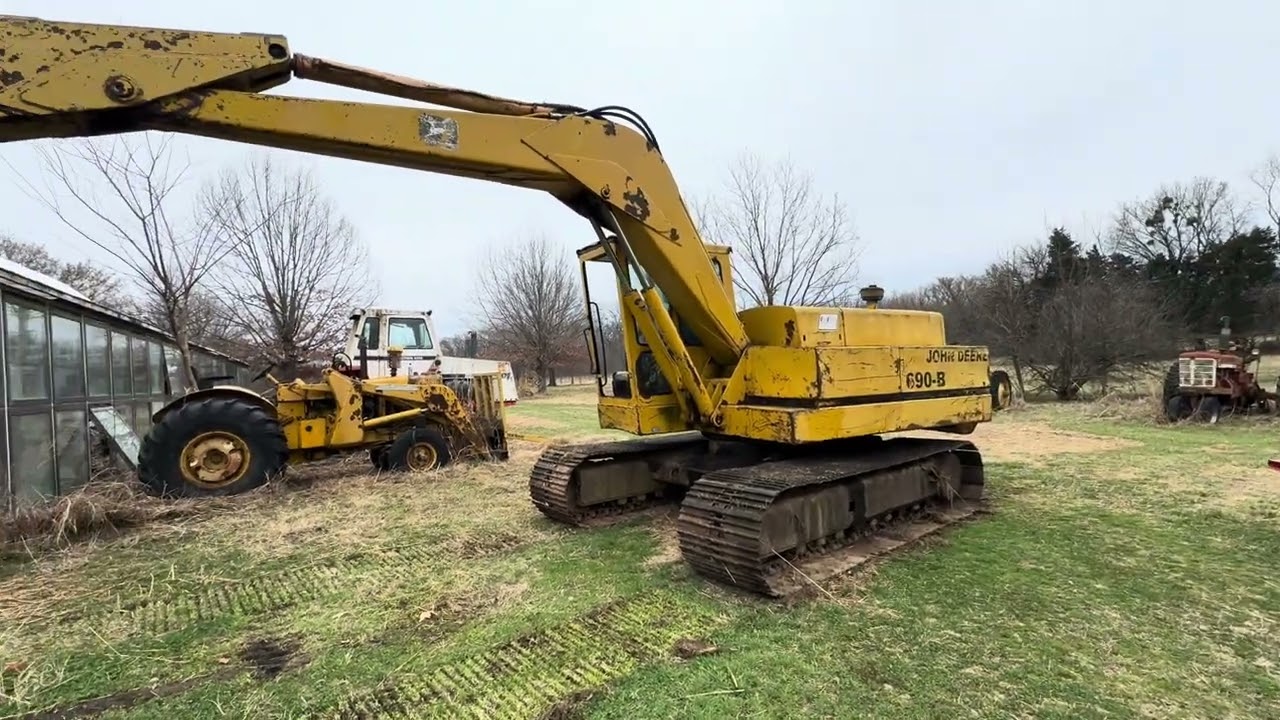 JOHN DEERE 690-B TRACK HOE AUCTION MARCH 21, 2026