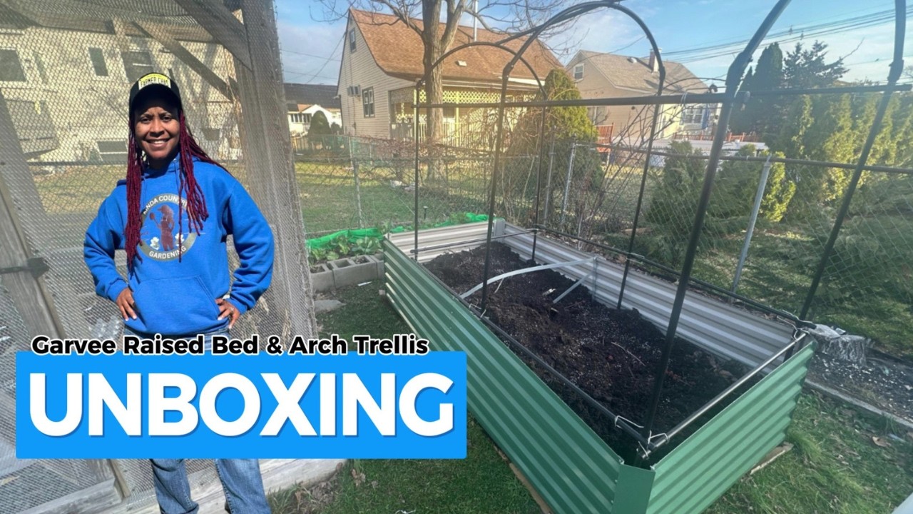 Garvee Garden Arch & Raised Bed Unboxing!