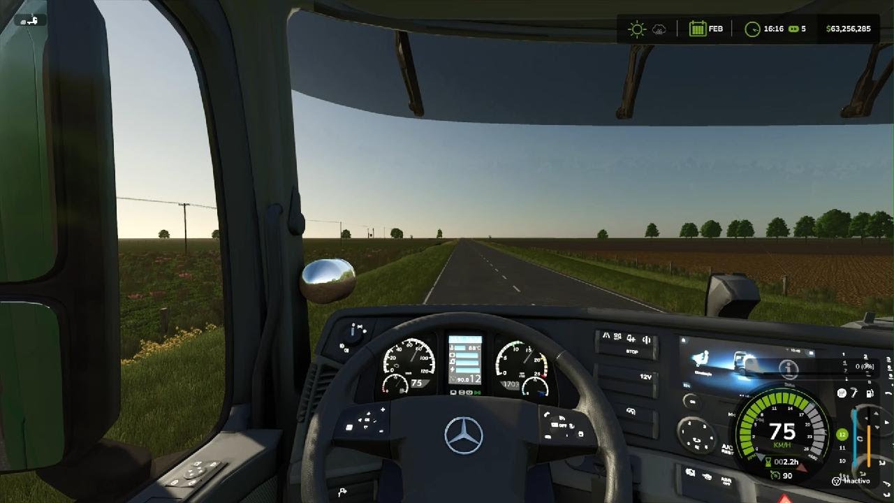 Fs25 en ps5 vendemos avena y nos agarro la lluvia