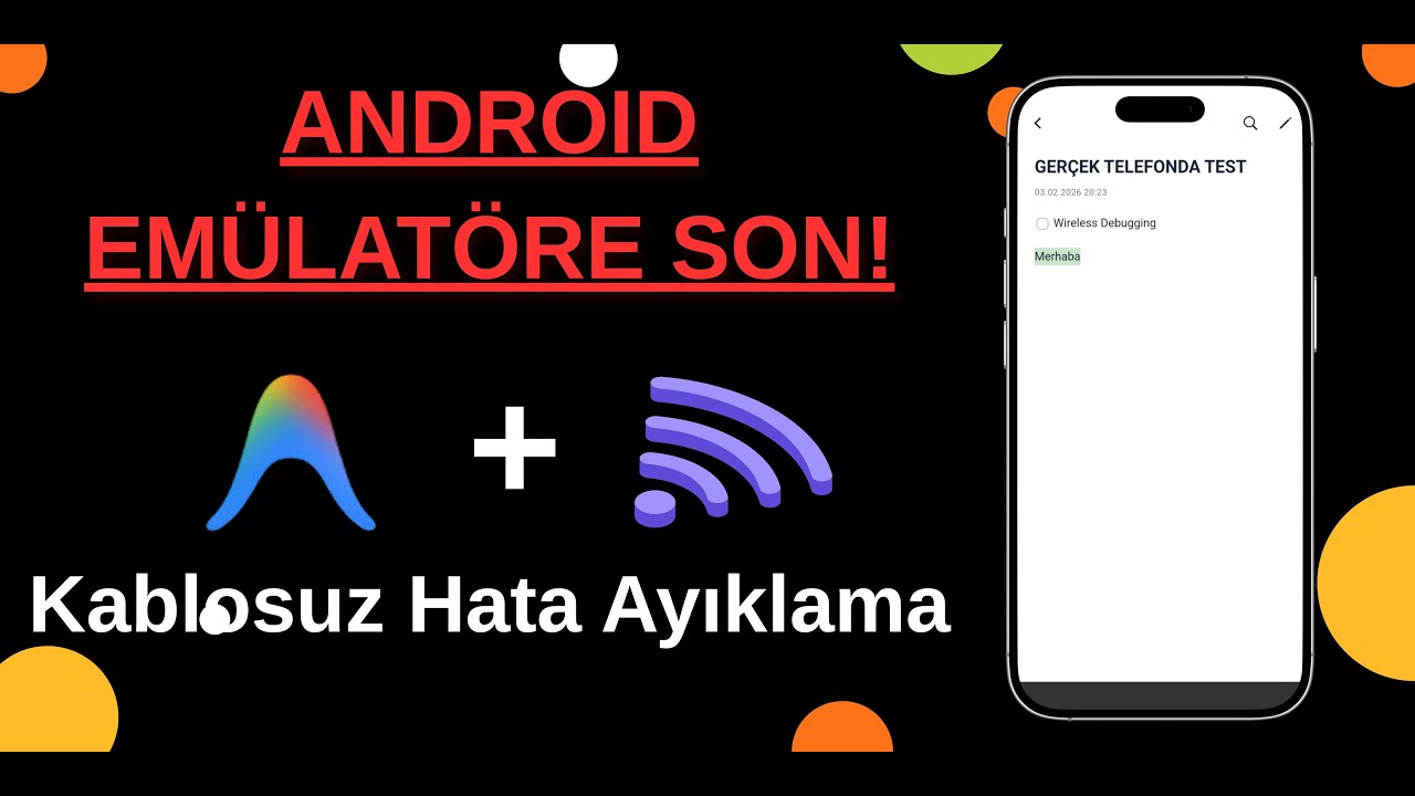 Flutter Emülatör Kasmalarına SON! 🚀 Kablosuz Gerçek Cihaz Bağlama (Antigravity + VS Code)