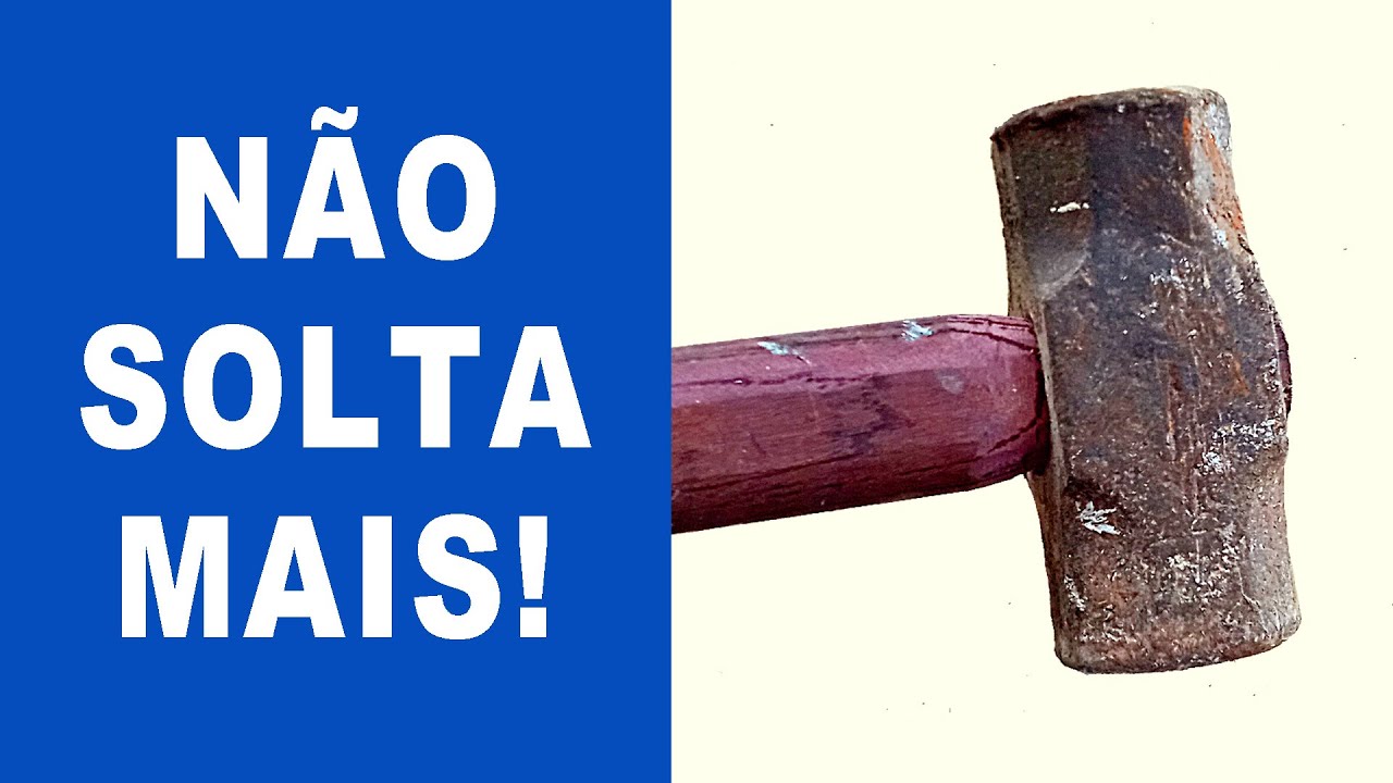 Идеальная рукоятка молота - Посмотрите, как поставить рукоятку на кувалду - #004