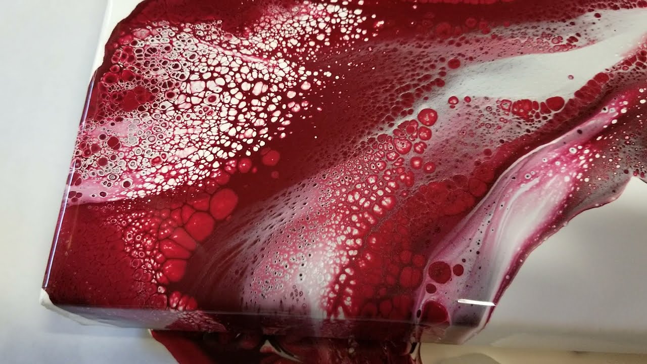 (201) ACRYLIC POURING - Part 5 of the Wine Inspired Series - How about a Merlot?