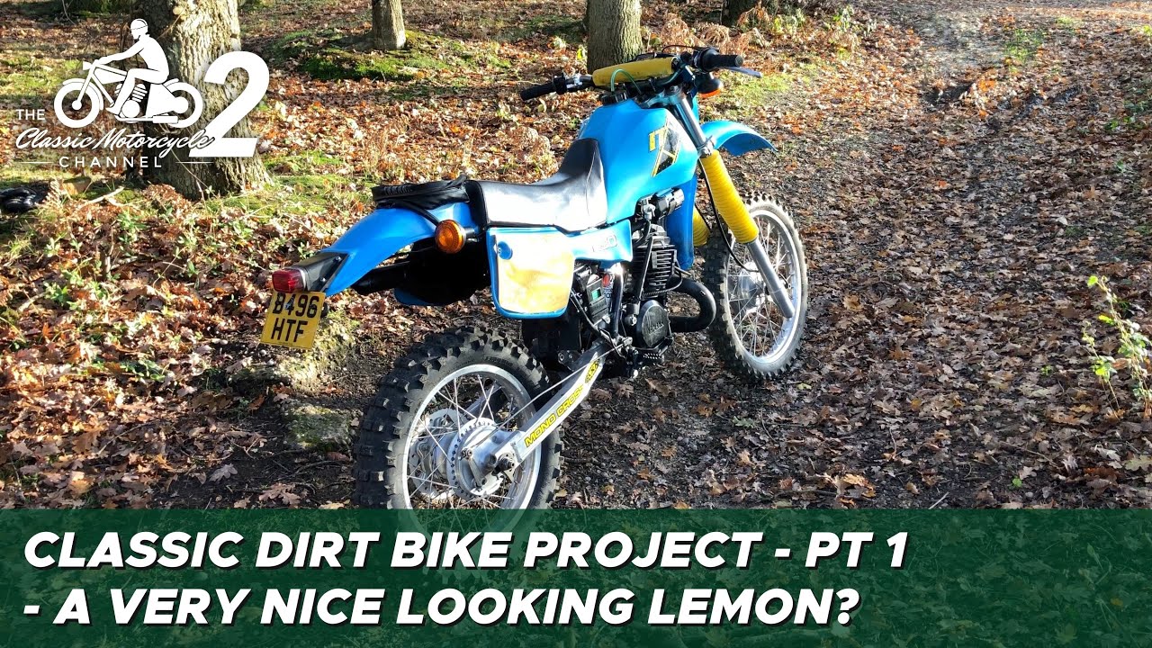 Classic dirt bike project - 1983 Yamaha IT490K - part 1