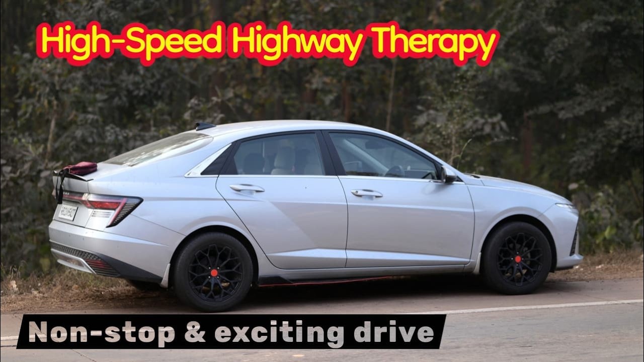 EXCITING DRIVE THROUGH HIGHWAY | Manual Hyundai Verna | POV