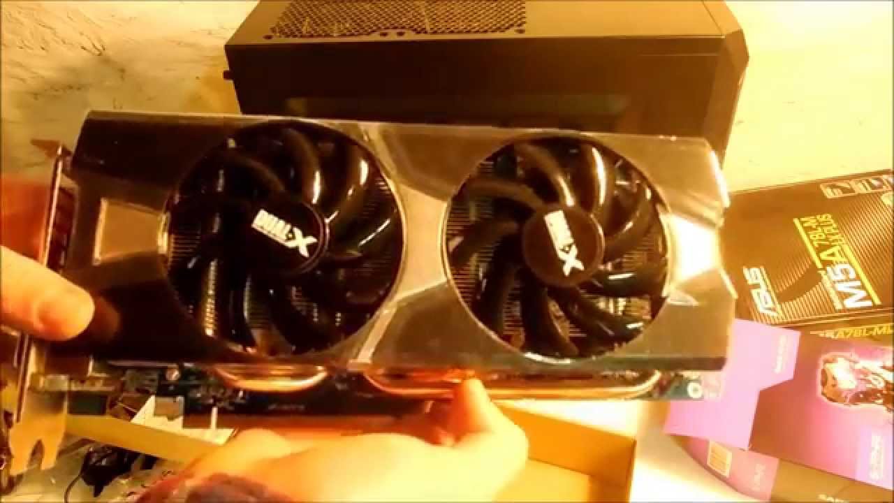 R9 280 unboxing and install