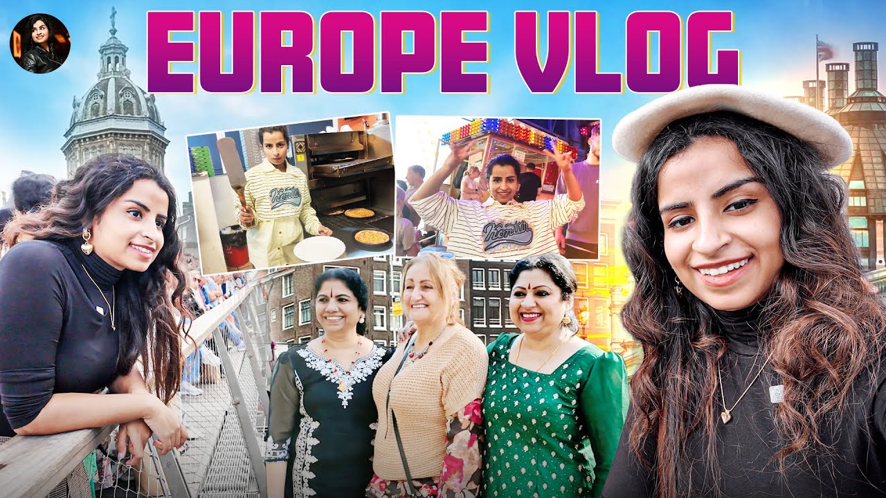 Exploring Europe With My Loved Ones ❤️ | Sivaangi Vlogs