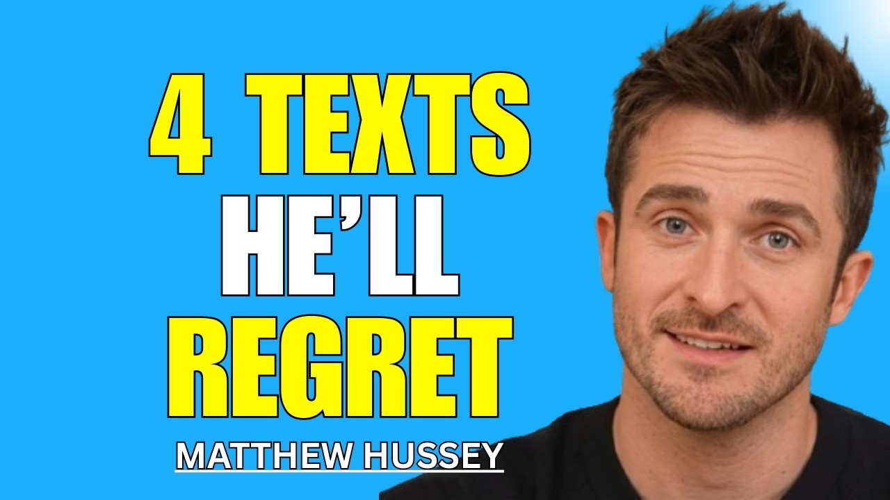 4 Powerful Texts That Will Make Him Regret Losing You — Matthew Hussey’s Ultimate Guide