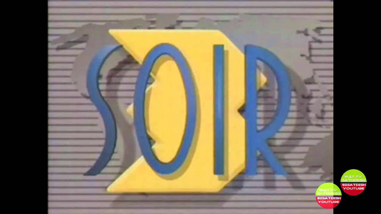 FR3 - BED SOIR 3 (night news) - 1987 à janv 1989 -  www.france3.fr
