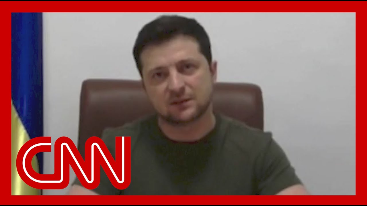 Zelensky's powerful speech causes translator to choke up