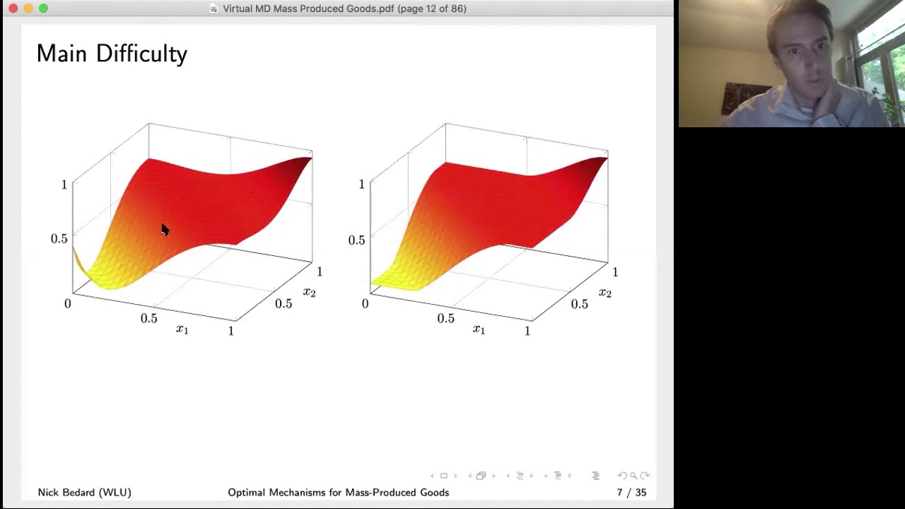 Nicholas Bedard: Ironing, Sweeping, and Multivariate Majorization